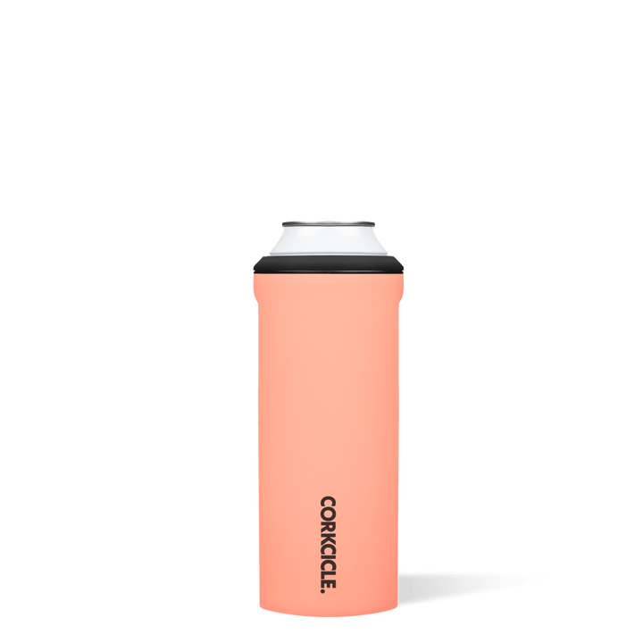 Neon Lights Coral Can Cooler