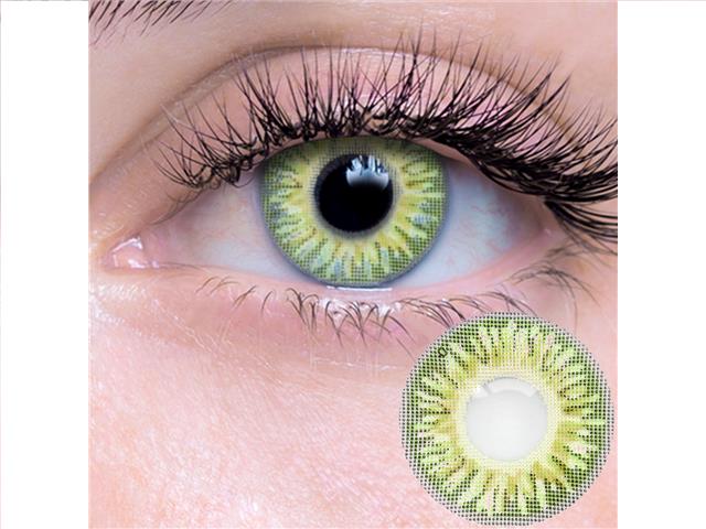 09.561 Sparkle Emerald Contact Lenses