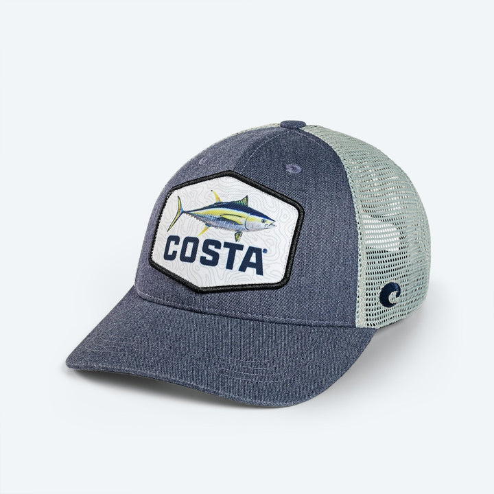 Costa Xl Fit Trucker Patch Tuna
